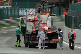 © Octane Photographic Ltd. 2011. Belgian Formula 1 GP, Practice session - Friday 26th August 2011. Digital Ref : 0170cb1d7396