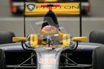 © Octane Photographic Ltd. 2011. Belgian Formula 1 GP, GP2 Race 2 - Sunday 28th August 2011. Super Nova driver Fairuz Fauzy heading out to the grid from the pits. Digital Ref : 0205cb1d0048