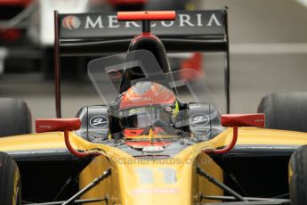 © Octane Photographic Ltd. 2011. Belgian Formula 1 GP, GP2 Race 2 - Sunday 28th August 2011. DAMS driver, Romain Grosjean cockpit shot as he heads to line up on the grid for Race 2. Digital Ref : 0205cb1d0052