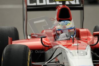 © Octane Photographic Ltd. 2011. Belgian Formula 1 GP, GP2 Race 2 - Sunday 28th August 2011. Luca Filippi of Scuderua Coloni steering into the corner. Digital Ref : 0205cb1d0058