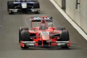 © Octane Photographic Ltd. 2011. Belgian Formula 1 GP, GP2 Race 2 - Sunday 28th August 2011. Josef Krai of Arden International coming out of pits. Digital Ref : 0205cb1d0109