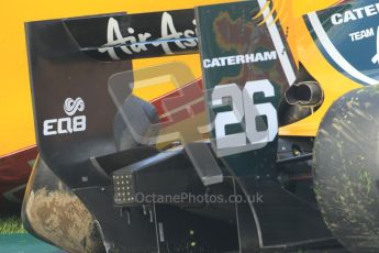 © Octane Photographic Ltd. 2011. Belgian Formula 1 GP, GP2 Race 2 - Sunday 28th August 2011. Luiz Razia of Caterham Racing AirAisa retires from Race 2. Digital Ref : 0205cb1d0228