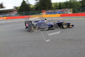 © Octane Photographic Ltd. 2011. Belgian Formula 1 GP, GP2 Race 2 - Sunday 28th August 2011. Adam Carroll of Super Nova, wrapping around La Source. Digital Ref : 0205cb7d0082