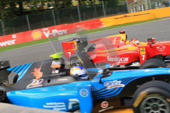 © Octane Photographic Ltd. 2011. Belgian Formula 1 GP, GP2 Race 2 - Sunday 28th August 2011. Dani Clos of Racing Engineering fights for position at La Source. Digital Ref : 0205cb7d0319