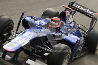 © Octane Photographic Ltd. 2011. Belgian Formula 1 GP, GP2 Race 2 - Sunday 28th August 2011. Max Chilton of Carlin heads out to the grid from the pits. Digital Ref : 0205lw7d6892