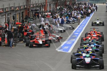Formula 1 GP, GP3 Practice session - Friday 26th August 2011. Digital Ref : 0203lw7d0052