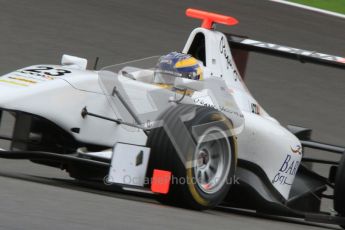 World © Octane Photographic Ltd. 2011. Belgian GP, GP3 Practice session - Saturday 27th August 2011. Tom Dillmann of Addex Team cockpit shot. Digital Ref : 0204lw7d3695
