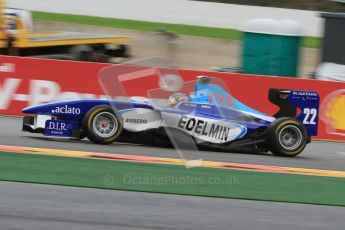 World © Octane Photographic Ltd. 2011. Belgian GP, GP3 Practice session - Saturday 27th August 2011. Zoel Amberg of Atech CRS GP racing around La Source. Digital Ref : 0204lw7d3731