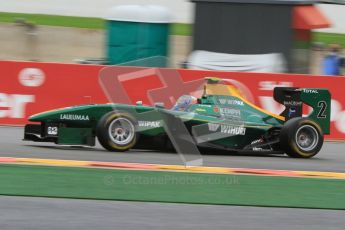 World © Octane Photographic Ltd. 2011. Belgian GP, GP3 Practice session - Saturday 27th August 2011. Valtteri Bottas of Lotus ART. Digital Ref : 0204lw7d3740