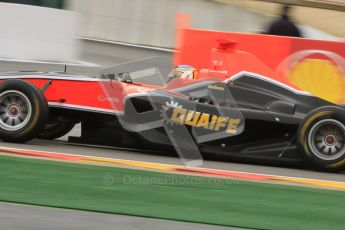 World © Octane Photographic Ltd. 2011. Belgian GP, GP3 Practice session - Saturday 27th August 2011. Adrian Quaife-Hobbs of Marussia Manor Racing. Digital Ref : 0204lw7d3895