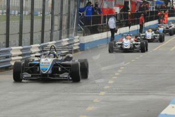 © Octane Photographic 2011 – British Formula 3 - Donington Park - Race 2. 25th September 2011. Digital Ref : 0186lw1d6520