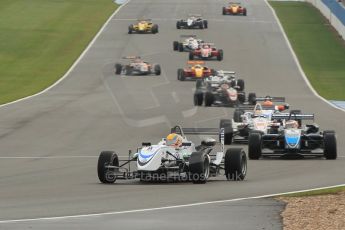 © Octane Photographic 2011 – British Formula 3 - Donington Park - Race 2. 25th September 2011. Digital Ref : 0186lw1d6647