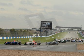 © Octane Photographic 2011 – British Formula 3 - Donington Park - Race 2. 25th September 2011. Digital Ref : 0186lw1d6725
