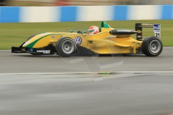 © Octane Photographic 2011 – British Formula 3 - Donington Park - Race 2. 25th September 2011, Felipe Nasr - Carlin - Dallara F308 Volkwagen. Digital Ref : 0186lw1d6977