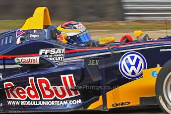 © Octane Photographic 2010. British Formula 3 Easter weekend April 3rd 2010 - Oulton Park, Jean-Eric Vergne - Carlin. Digital Ref. 0049CB1D6340