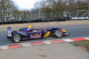 © Octane Photographic 2010. British Formula 3 Easter weekend April 3rd 2010 - Oulton Park, Jean-Eric Vergne - Carlin. Digital Ref. 0049CB5D2368