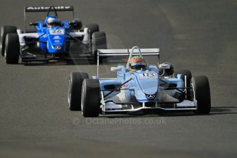 © Octane Photographic 2010. British Formula 3 Easter weekend April 3rd 2010 - Oulton Park, Adderly Fong - Sino Vision Racing chased by Carlos Heurtas - Raikkonen Robertson Racing. Digital Ref. 0049CB7D0318