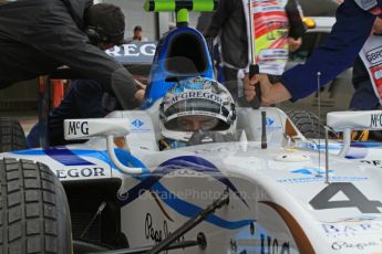 World © Octane Photographic Ltd. 2011. British GP, Silverstone, Friday 8th July 2011. GP2 Practice Session Pit Lane. Giedo Van der Garde - Barwa Addax Team Digital Ref: 0107LW7D4476