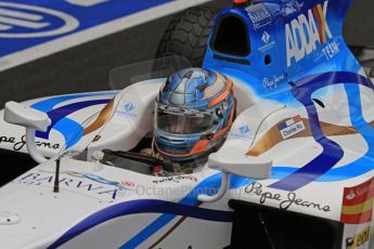 World © Octane Photographic Ltd. 2011. British GP, Silverstone, Friday 8th July 2011. GP2 Practice Session Pit Lane. Charles Pic - Barwa Addax Team Digital Ref: 0107LW7D4548