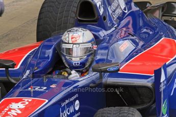 World © Octane Photographic Ltd. 2011. British GP, Silverstone, Friday 8th July 2011. GP2 Practice Session Pit Lane. Sam Bird - iSport International Digital Ref: 0107LW7D4651