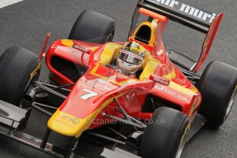 World © Octane Photographic Ltd. 2011. British GP, Silverstone, Friday 8th July 2011. GP2 Practice Session Pit Lane. Dani Clos - Racing Engineering Digital Ref: 0107LW7D4757