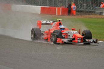 World © Octane Photographic Ltd. 2011. British GP, Silverstone, Saturday 9th July 2011. GP2 Practice Session Pit Lane. Jolyon Palmer - Arden International Digital Ref: 0108LW7D5824