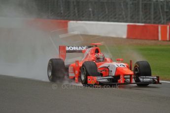 World © Octane Photographic Ltd. 2011. British GP, Silverstone, Saturday 9th July 2011. GP2 Practice Session Pit Lane. Josef Král - Arden International Digital Ref: 0108LW7D5844