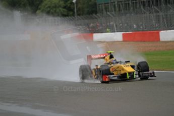 World © Octane Photographic Ltd. 2011. British GP, Silverstone, Saturday 9th July 2011. GP2 Practice Session Pit Lane. Pål Varhaug -- DAMS Digital Ref: 0108LW7D5880