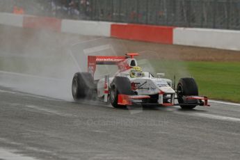 World © Octane Photographic Ltd. 2011. British GP, Silverstone, Saturday 9th July 2011. GP2 Practice Session Pit Lane. Luiz Razia - Caterham Team AirAsia Digital Ref: 0108LW7D5988