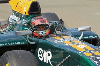 World © Octane Photographic Ltd. 2011. British GP, Silverstone, Sunday 9th July 2011. GP2 Race 2. Jules Bianchi - Lotus ART. Digital Ref: 0110LW7D7691