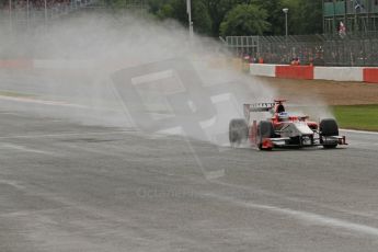 World © Octane Photographic Ltd. 2011. British GP, Silverstone, Saturday 9th July 2011. GP2 Race 1. Luiz Razia - Caterham Team AirAsia Digital Ref: 0109LW7D6167