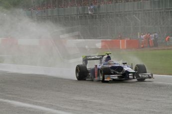 World © Octane Photographic Ltd. 2011. British GP, Silverstone, Saturday 9th July 2011. GP2 Race 1. Álvaro Parente - Carlin Digital Ref: 0109LW7D6192