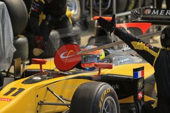 World © Octane Photographic Ltd. 2011. British GP, Silverstone, Saturday 9th July 2011. GP2 Race 1. Romain Grosjean - DAMS Digital Ref: 0109LW7D6408