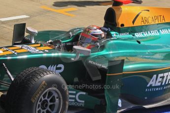 World © Octane Photographic Ltd. 2011. British GP, Silverstone, Saturday 9th July 2011. GP2 Race 1. Jules Bianchi - Lotus ART Digital Ref: 0109LW7D6467