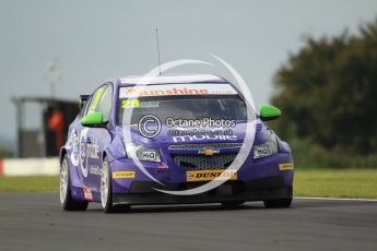 © Octane Photographic Ltd. 2011. British Touring Car Championship – Snetterton 300, John George - Chevrolet Cruze - GoMobileUK.com with tech-speed. Saturday 6th August 2011. Digital Ref : 0121CB7D8664