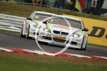 © Octane Photographic Ltd. 2011. British Touring Car Championship – Snetterton 300, Rob Collard leads Nick Foster - BMW320i - WSR. Saturday 6th August 2011. Digital Ref : 0121CB7D9585