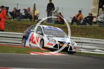 © Octane Photographic Ltd. 2011. British Touring Car Championship – Snetterton 300, Tom Onslow-Cole - Ford Focus - Team Aon. Saturday 6th August 2011. Digital Ref : 0121CB7D9693