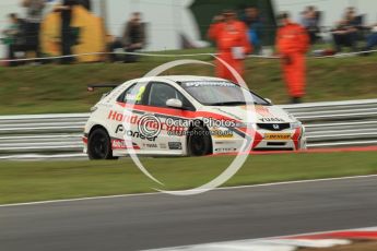 © Octane Photographic Ltd. 2011. British Touring Car Championship – Snetterton 300, Matt Neal - Honda Civic - Honda Racing Team. Saturday 6th August 2011. Digital Ref : 0121CB7D9736