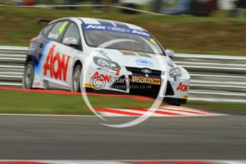 © Octane Photographic Ltd. 2011. British Touring Car Championship – Snetterton 300, Tom Onslow-Cole - Ford Focus - Team Aon. Saturday 6th August 2011. Digital Ref : 0121CB7D9792