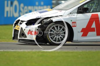 © Octane Photographic Ltd. 2011. British Touring Car Championship – Snetterton 300, Tom Onslow-Cole - Ford Focus - Team Aon. Sunday 7th August 2011. Digital Ref : 0124CB1D4331