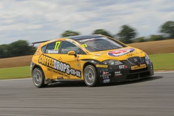 © Octane Photographic Ltd. 2011. British Touring Car Championship – Snetterton 300, Sunday 7th August 2011. Dave Newsham - SEAT Leon - Special Tuning Racing. Digital Ref : 0124LW7D0609