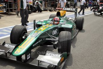 © Octane Photographic Ltd. 2011. European Formula1 GP, Friday 24th June 2011. GP2 Practice. Jules Bianchi - Lotus ART. Digital Ref: 0082CB1D6214
