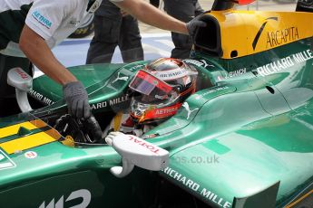 © Octane Photographic Ltd. 2011. European Formula1 GP, Friday 24th June 2011. GP2 Practice. Jules Bianchi - Lotus ART. Digital Ref: 0082CB1D6216