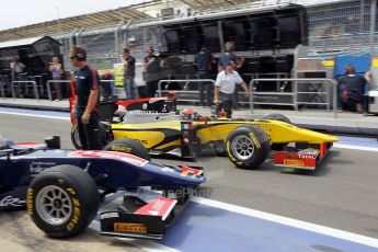 © Octane Photographic Ltd. 2011. European Formula1 GP, Friday 24th June 2011. GP2 Practice. Romain Grosjean - Dams. Digital Ref: 0082CB1D6258