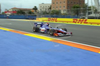 © Octane Photographic Ltd. 2011. European Formula1 GP, Friday 24th June 2011. GP2 Practice. Rodolfo Gonzalez - Trident Racing. Digital Ref: 0082CB1D6286