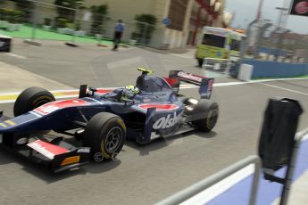 © Octane Photographic Ltd. 2011. European Formula1 GP, Friday 24th June 2011. GP2 Practice. Marcus Ericsson - iSport International. Digital Ref: 0082CB1D6307