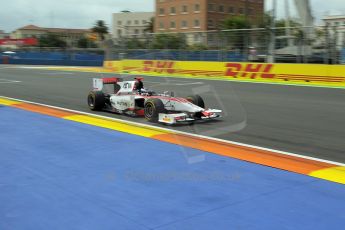 © Octane Photographic Ltd. 2011. European Formula1 GP, Friday 24th June 2011. GP2 Practice. Fabio Leimer - Rapax. Digital Ref: 0082CB1D6309