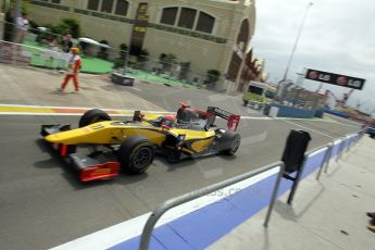 © Octane Photographic Ltd. 2011. European Formula1 GP, Friday 24th June 2011. GP2 Practice. Romain Grosjean - Dams. Digital Ref: 0082CB1D6322