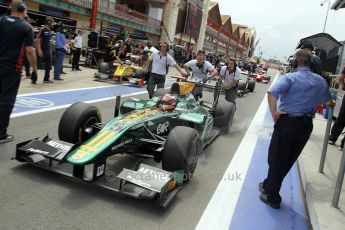 © Octane Photographic Ltd. 2011. European Formula1 GP, Friday 24th June 2011. GP2 Practice. Jules Bianchi - Lotus ART. Digital Ref: 0082CB1D6473