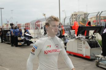 © Octane Photographic Ltd. 2011. European Formula1 GP, Friday 24th June 2011. Formula 1 paddock. Nico Hulkenberg - Force India F1 Team Digital Ref:  0086CB1D6186